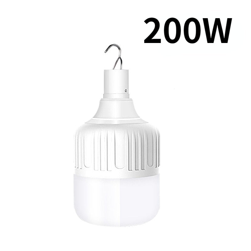 180W Portable Tent Lamp Battery Lantern BBQ Camping Light Outdoor Bulb USB LED Emergency Lights for Patio Porch Garden