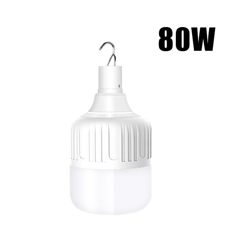 180W Portable Tent Lamp Battery Lantern BBQ Camping Light Outdoor Bulb USB LED Emergency Lights for Patio Porch Garden